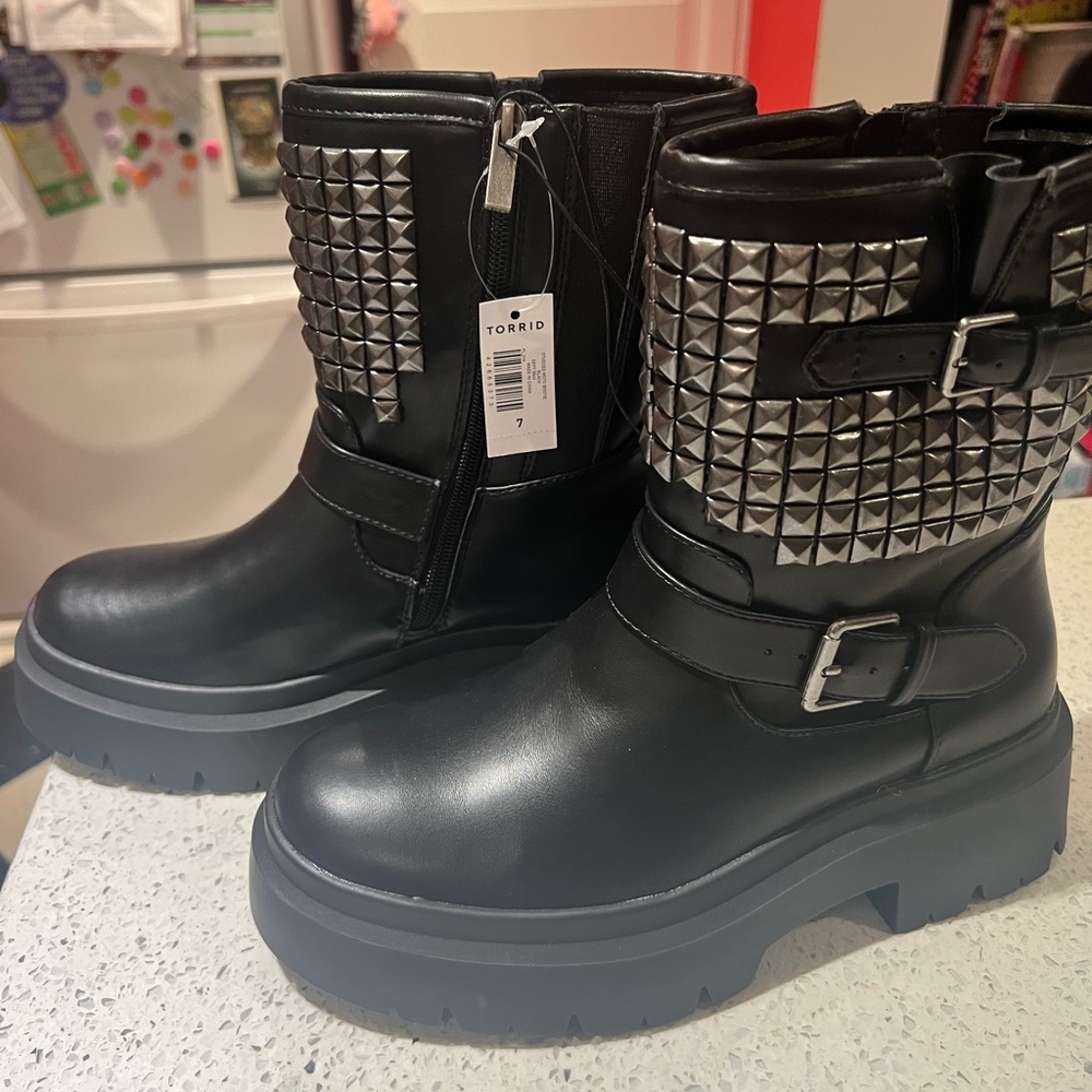 Torrid studded moto bootie - Picture 11 of 13